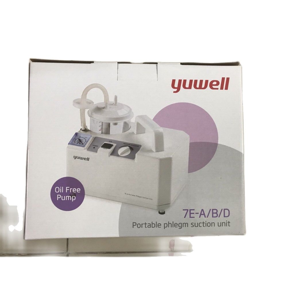 Máy hút dịch mũi , hút đờm 1 bình Yuwell 7E-A