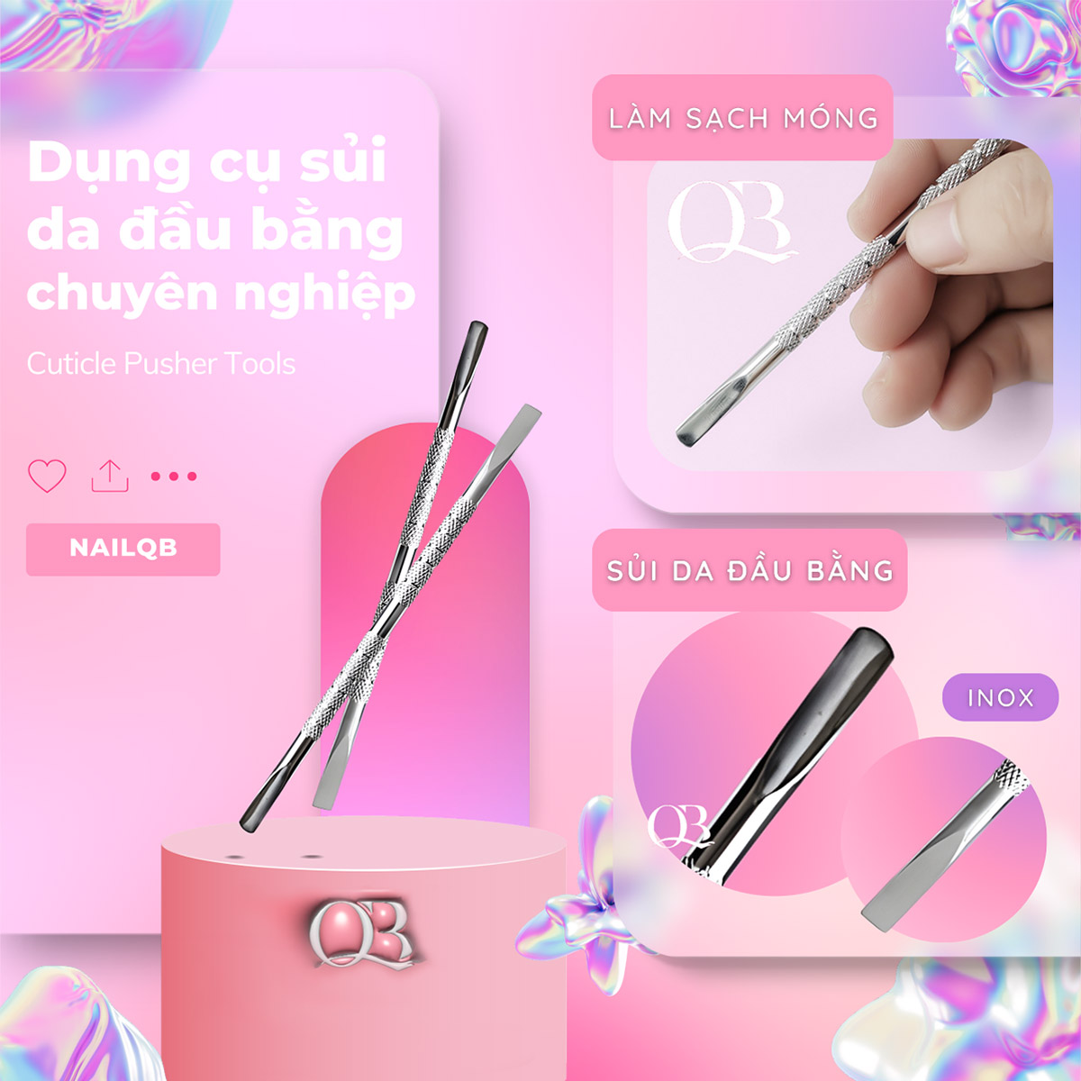 Cây sủi da (cây đẩy da) 506 nhỏ cây đẩy da chết 2 đầu