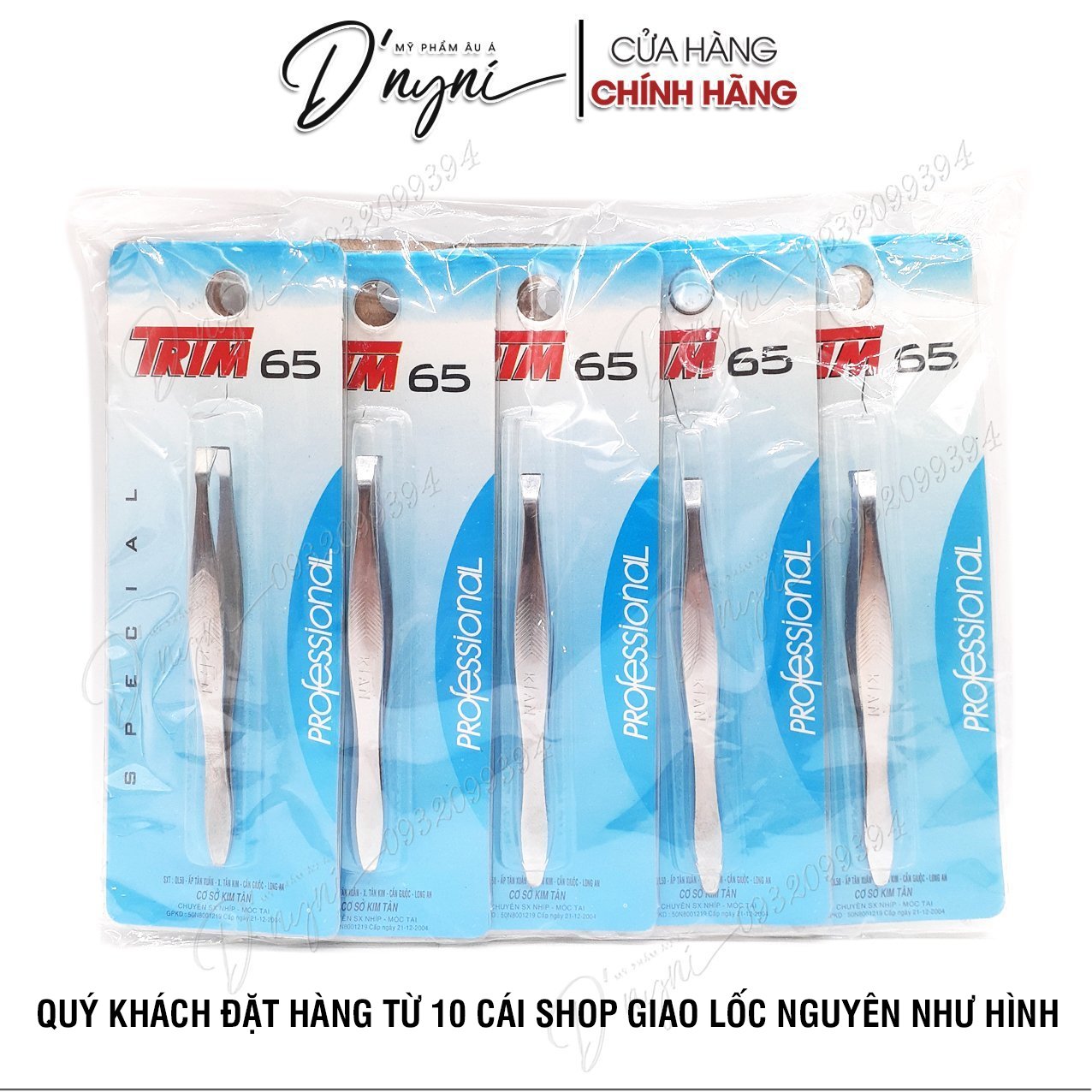 Nhíp Nhổ Lông Mày Trim 65