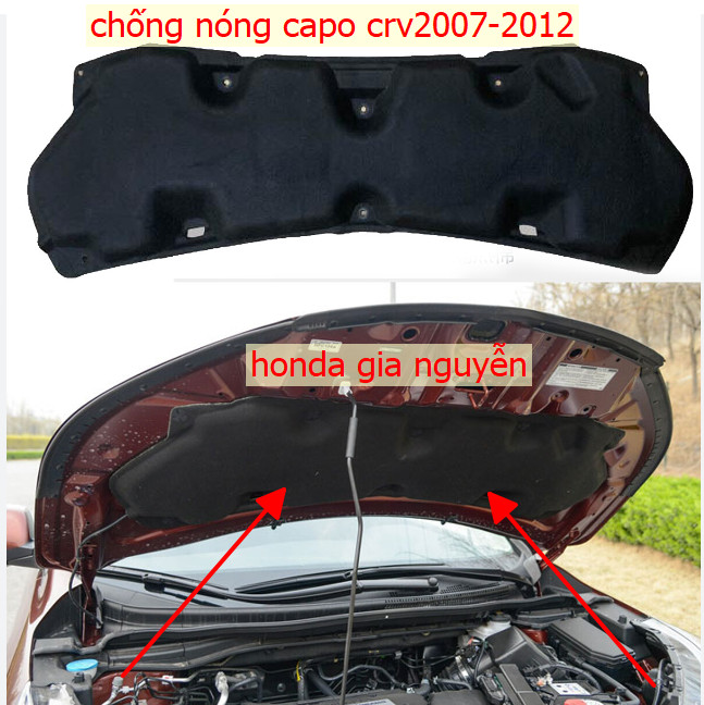 Chống nóng capo honda crv 2007-2012