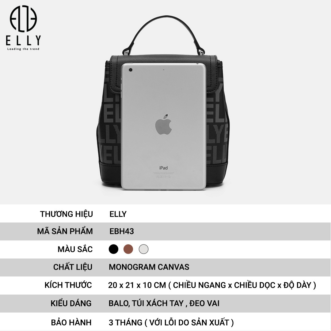 Balo nữ thời trang ELLY – EBH43