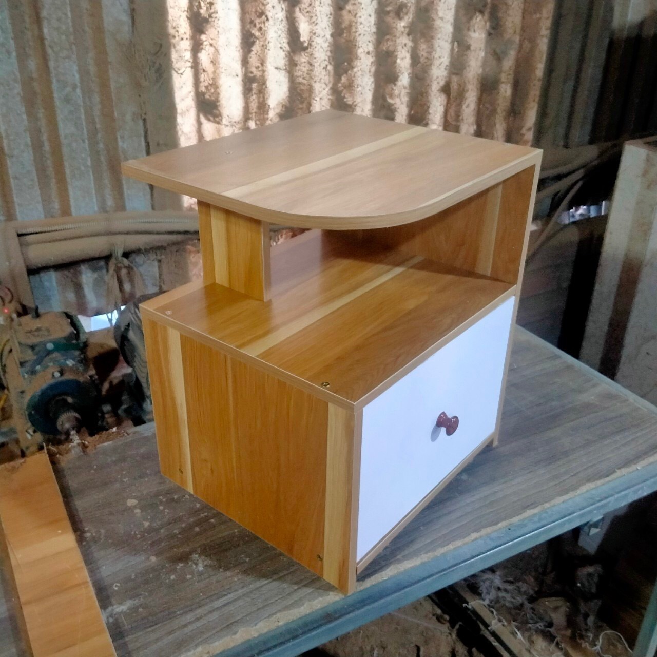 Tủ gỗ để đầu giường gỗ mdf chống thấm nước