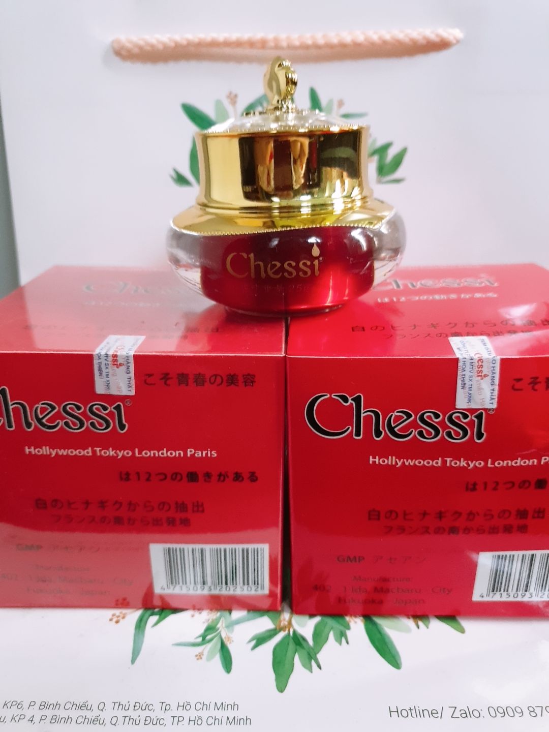 kem chessi 12 tác dụng 25gr ( chuẩn cty ) lẻ 1 hũ