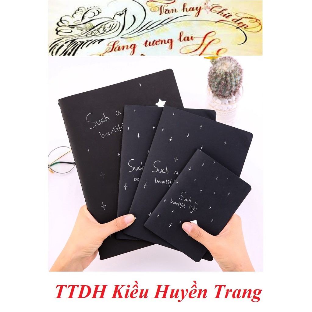 Sổ Tay Giấy Đen
