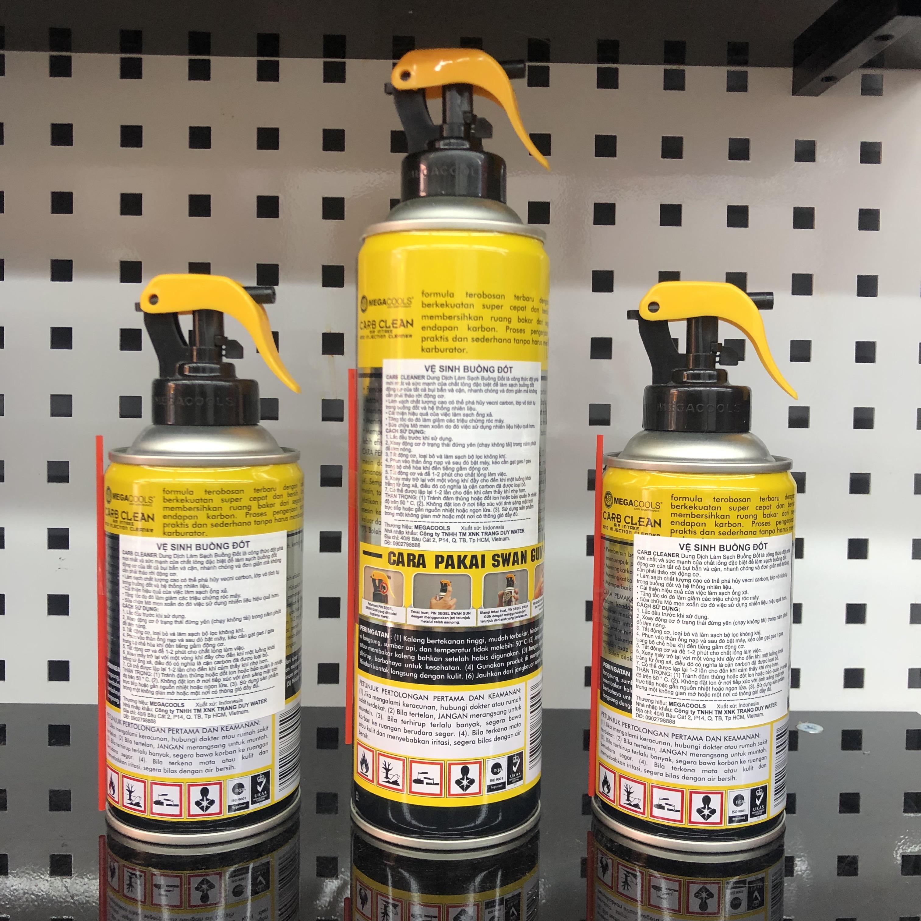 VỆ SINH BUỒNG ĐỐT MEGACOOLS 500ML (HÀNG NHẬP KHẨU)