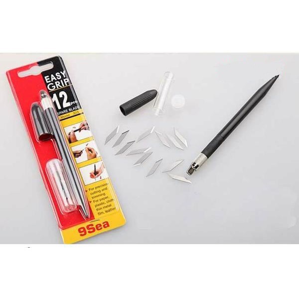 Bộ dao tỉa cắt nghệ thuật mini 9 lưỡi