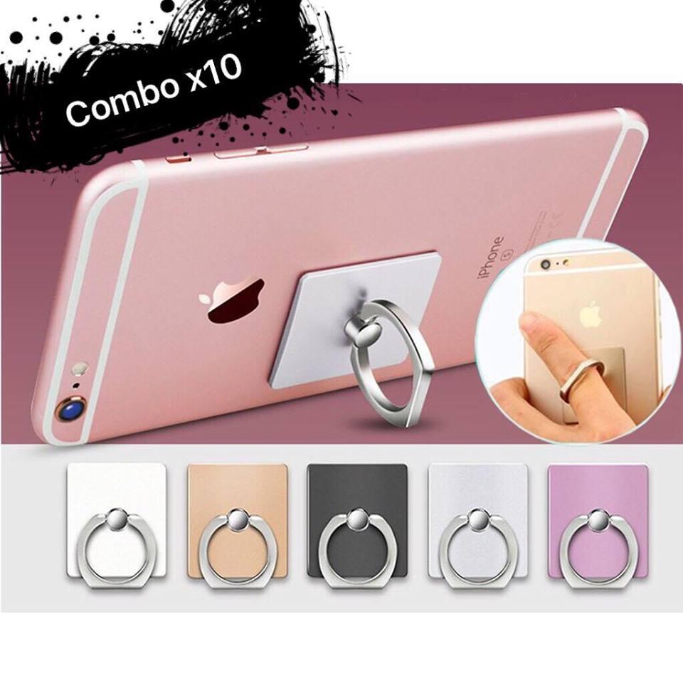 Combo 10 giá đỡ điện thoại hình nhẫn