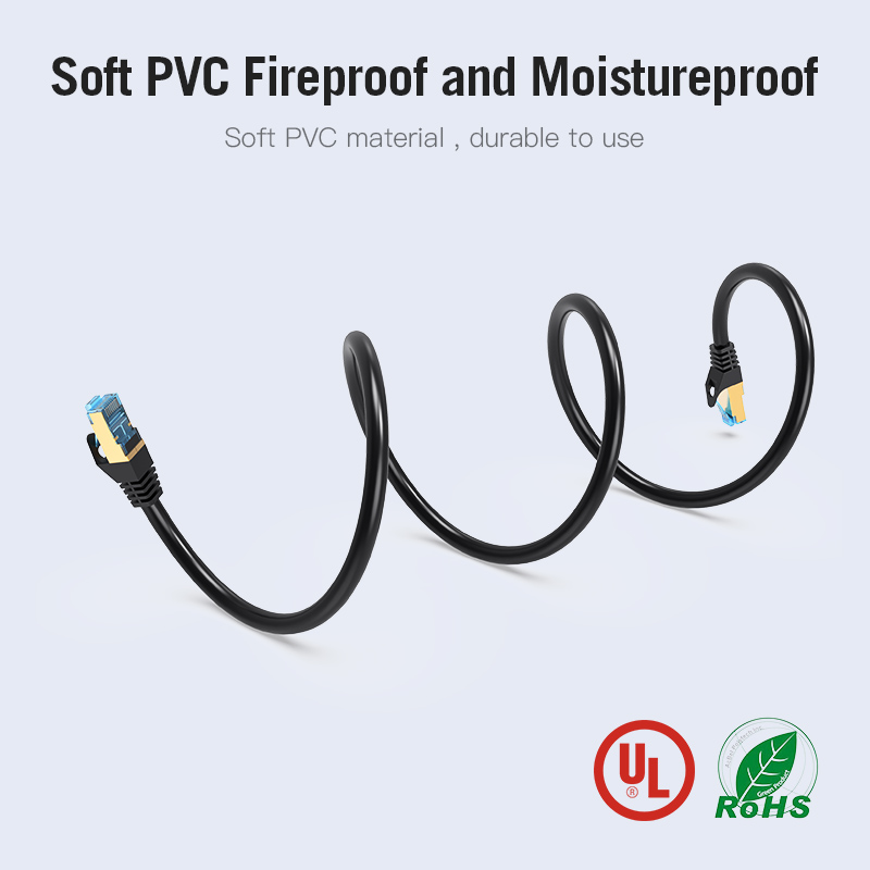 Dây cáp mạng Cat7 Vention đúc sẵn 2 đầu