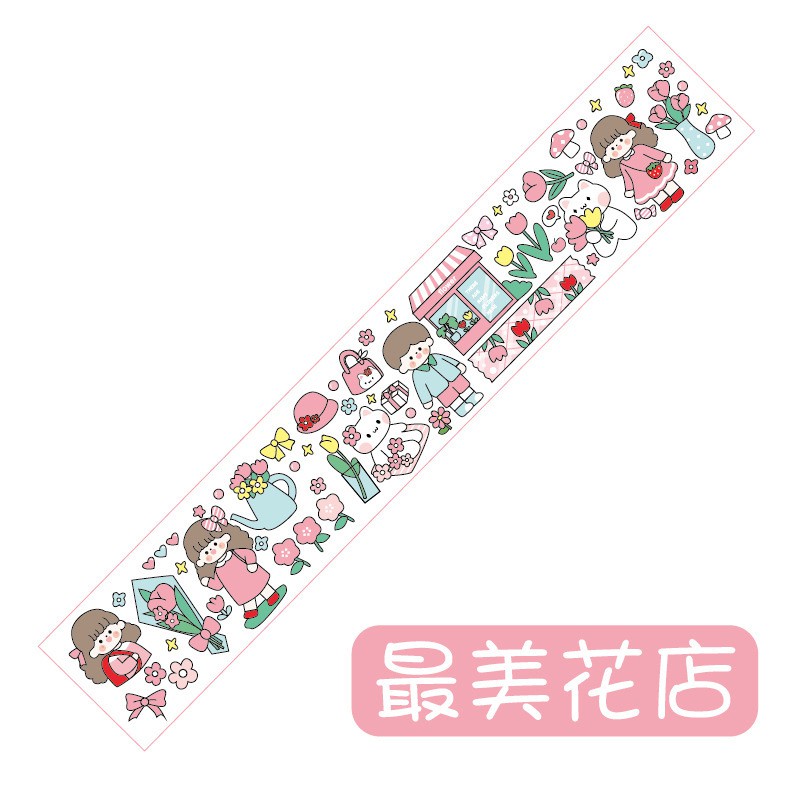 Miếng Sticker loại xịn cỡ LỚN hoạt tiết xinh yêu