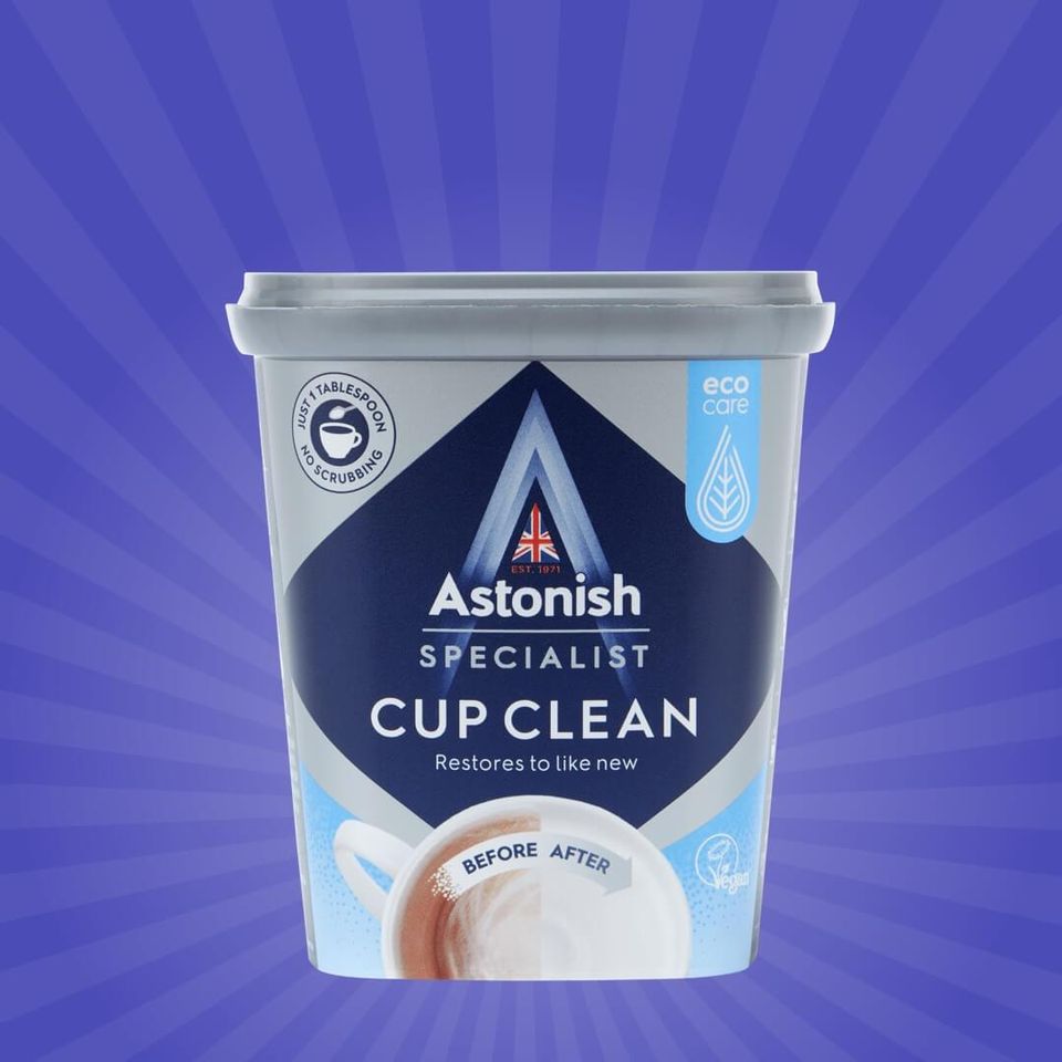 Bột tẩy cặn chè, cà phê, cặn canxi ấm siêu tốc Astonish C9630
