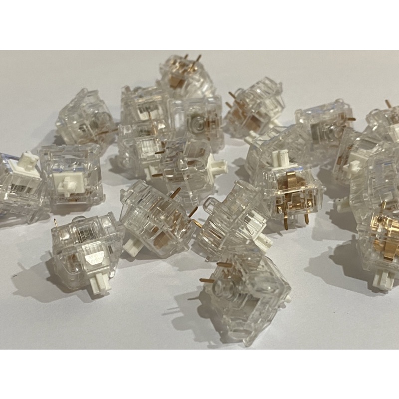 WHITE SUGAR linear switch công tắc bàn phím cơ white sugar switch - Polabe Store