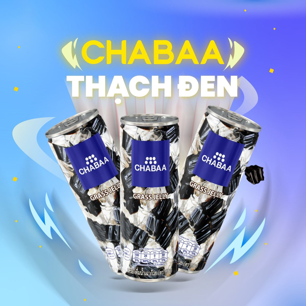Nước Giải Khát Sương Sáo Chabaa Thái Lan 24 Lon