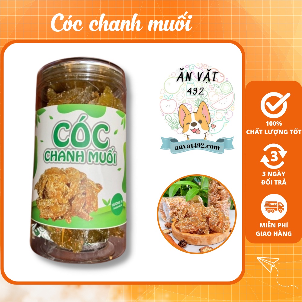 Cóc chanh muối 400g - ăn vặt 492