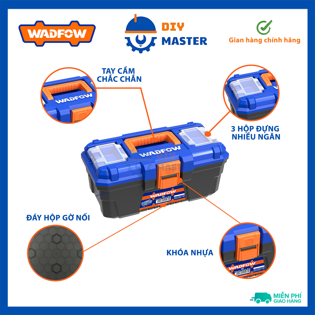 Wadfow plastic case 13, 16, 19 wtb1313/wtb1316/wtb1319