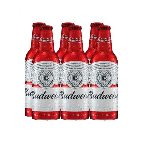 Bia Budweiser chai nhôm 355ml (Mẫu Ngoại hạng Anh)