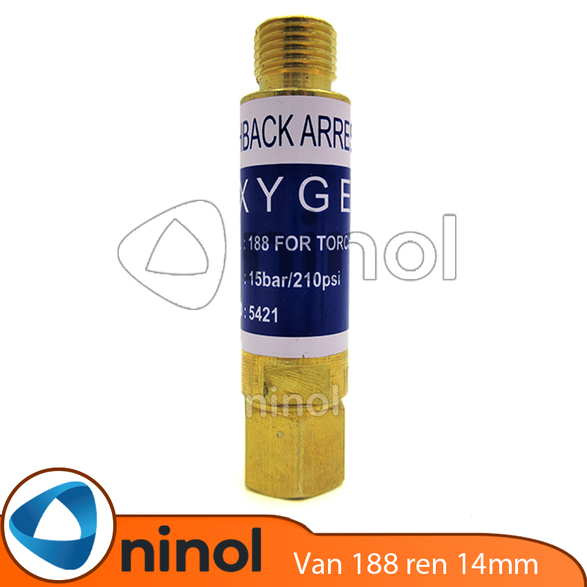 Van chống cháy ngược 14mm