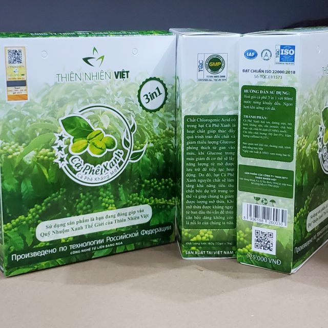 Cà Phê Xanh.Cà Phê Giảm Cân Kháng Mỡ