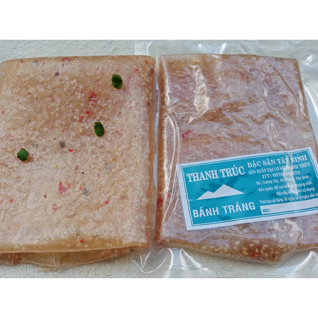 (1kg) Bánh Tráng Dẻo Me Hút Chân Không
