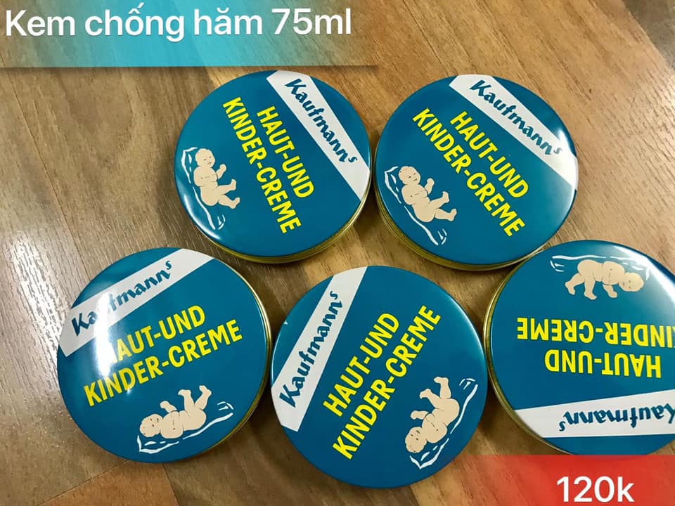 Kem hăm Kaufmann's nội địa Đức cho bé