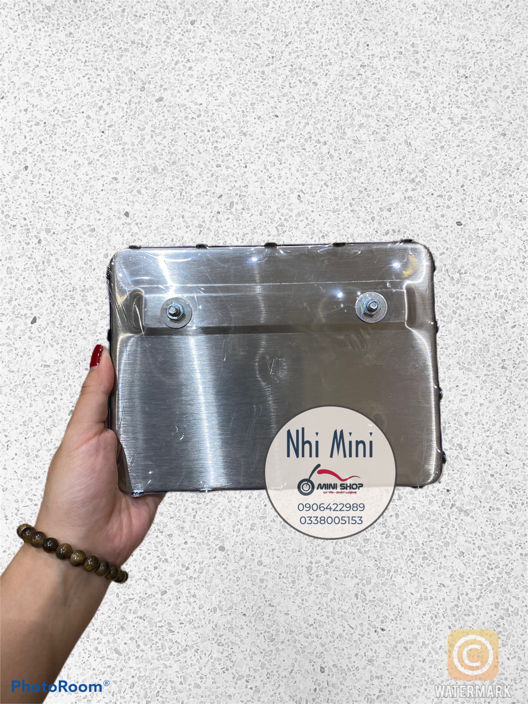 KHUNG BIỂN SỐ GÒ XE MÁY XI TITAN - MICA SIÊU BỀN
