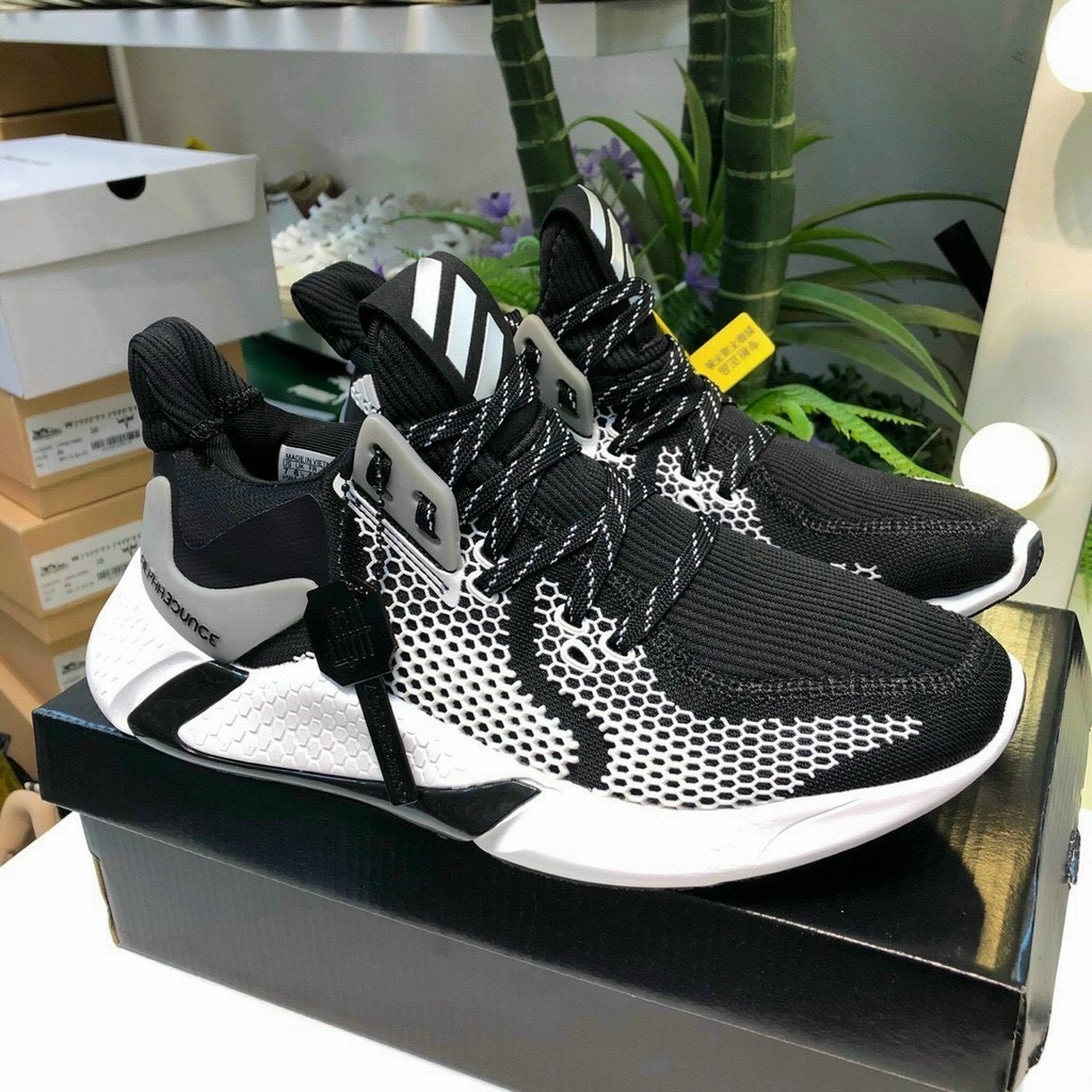 [Fullbox,Bill,Tag + Tất + Lọ tẩy trắng] Giày thể thao Adidas Alphabounce 2020