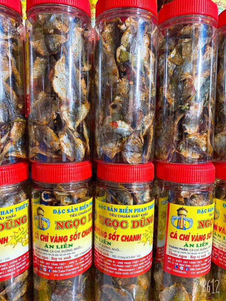 Cá Chỉ Vàng Sốt Chanh Đóng Hộp
