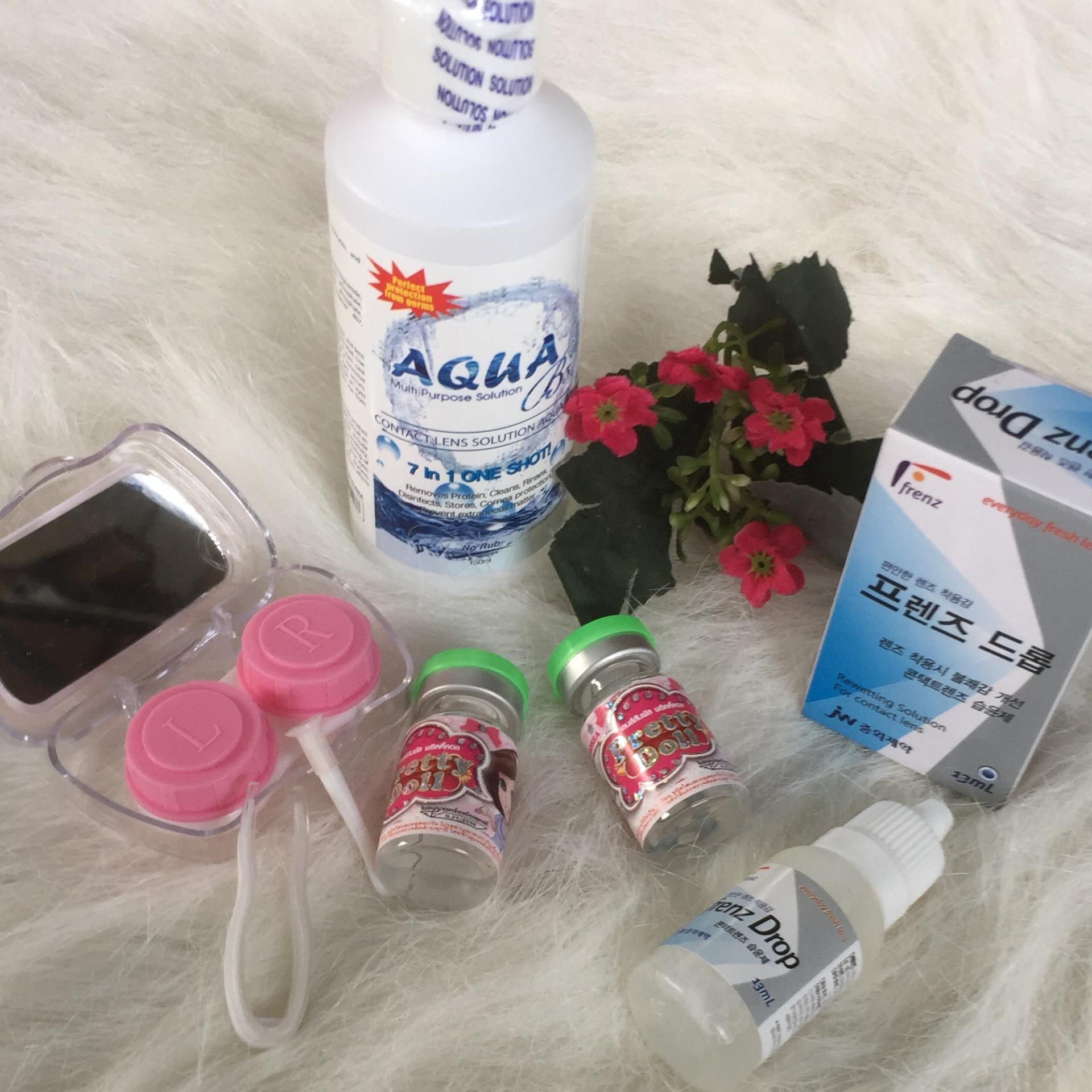 [HCM]combol lens không độ màu