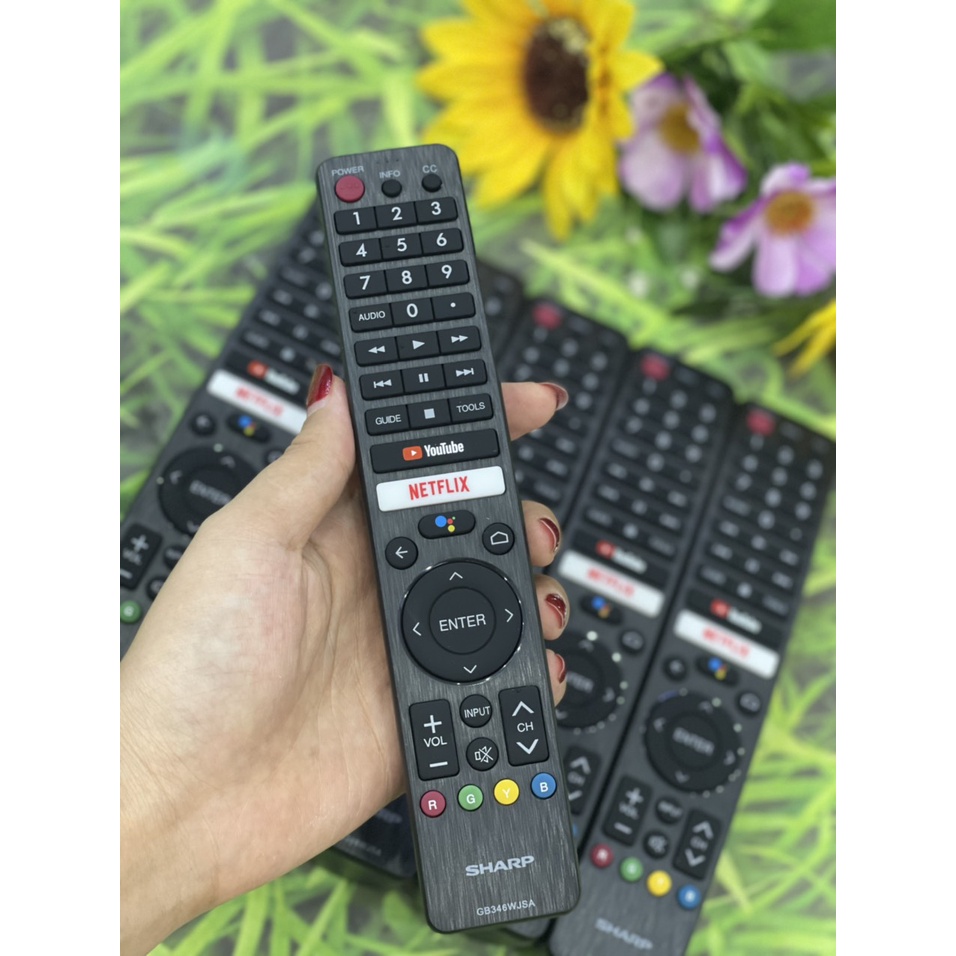 🎀[GIỌNG NÓI]🎀 Remote tivi SHARP GIỌNG NÓI HÀNG ZIN