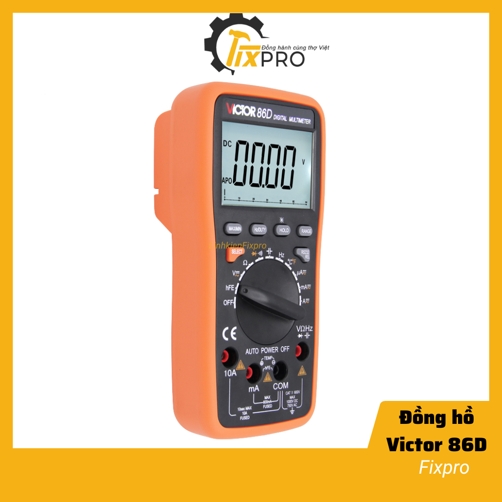 Đồng hồ vạn năng cao cấp VICTOR 86D