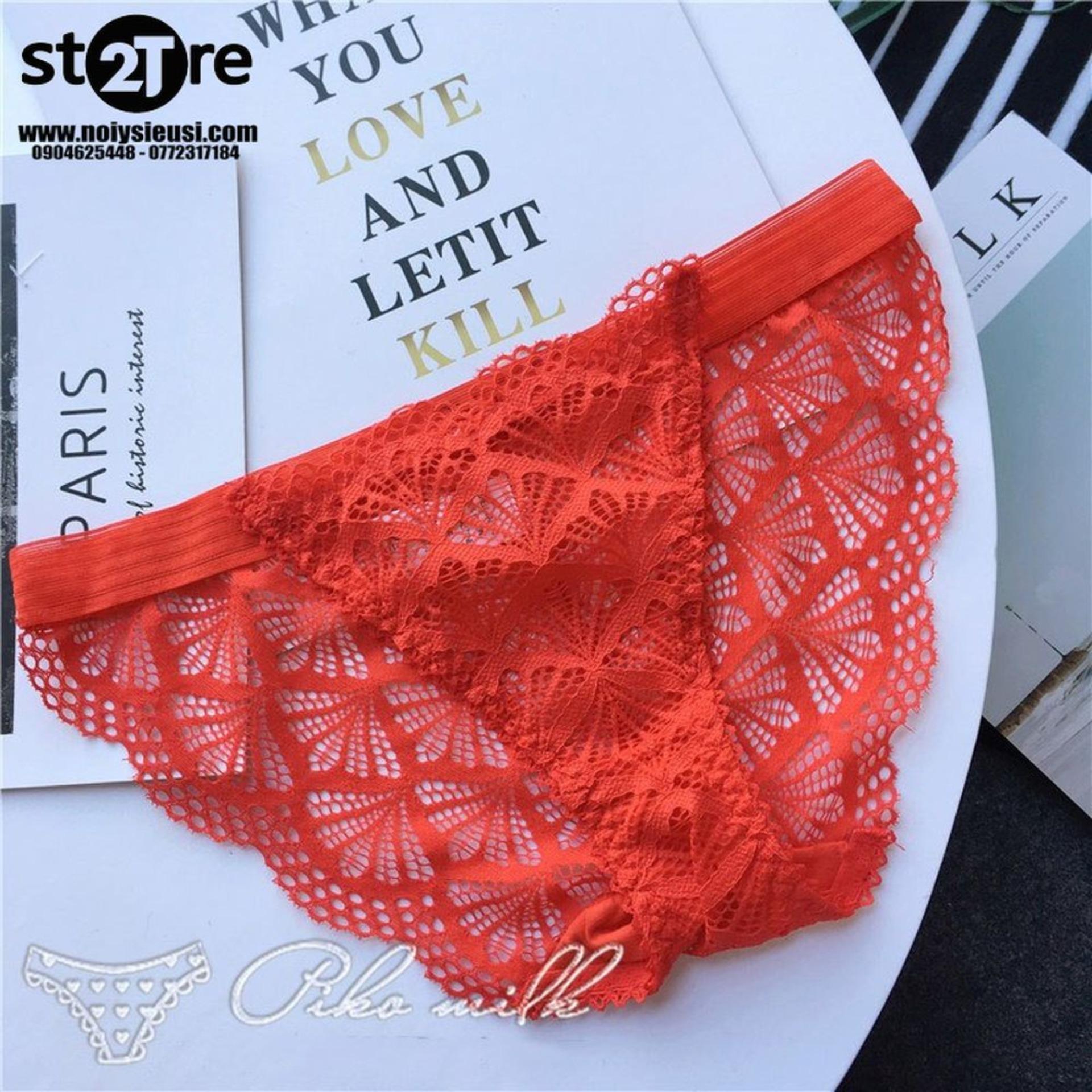 [4.4 HOÀN TIỀN 15%]COMBO 10 QUẦN LÓT NỮ REN SEXY 0370