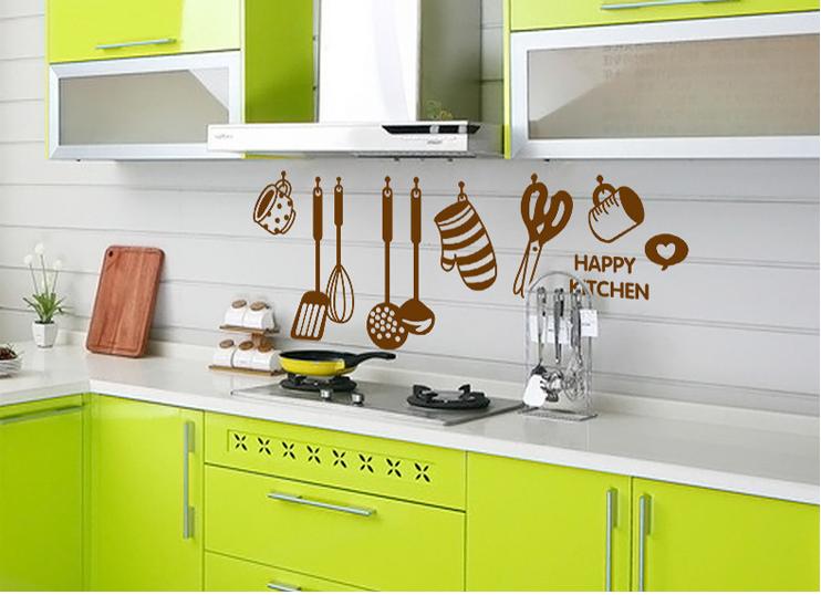 Decal trang trí Dụng Cụ Làm Bếp