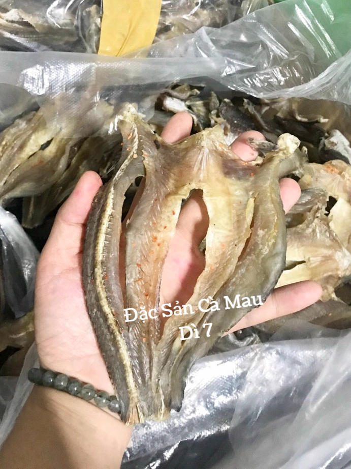 [500Gram] Khô cá lóc non phơi khô không dẻo, món ngon hao cơm