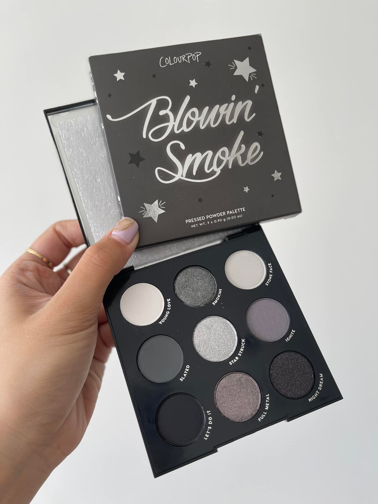 BẢNG PHẤN MẮT COLOURPOP BLOWIN SMOKE SHADOW PALETTE