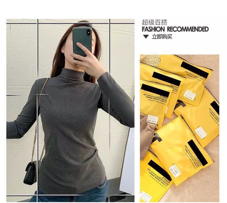 Áo thun lạnh co giãn nhẹ cổ 3 phân MOTIE