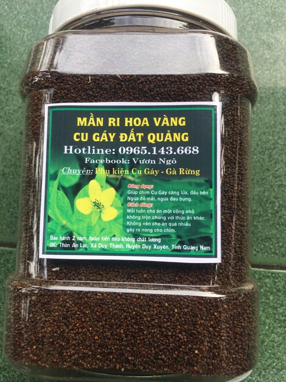 Hạt Mần Ri Thức Ăn Cho Cu Gáy