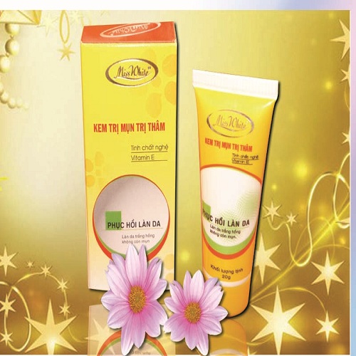 Kem Mụn - Ngừa Thâm Miss White - 20g - Công Ty