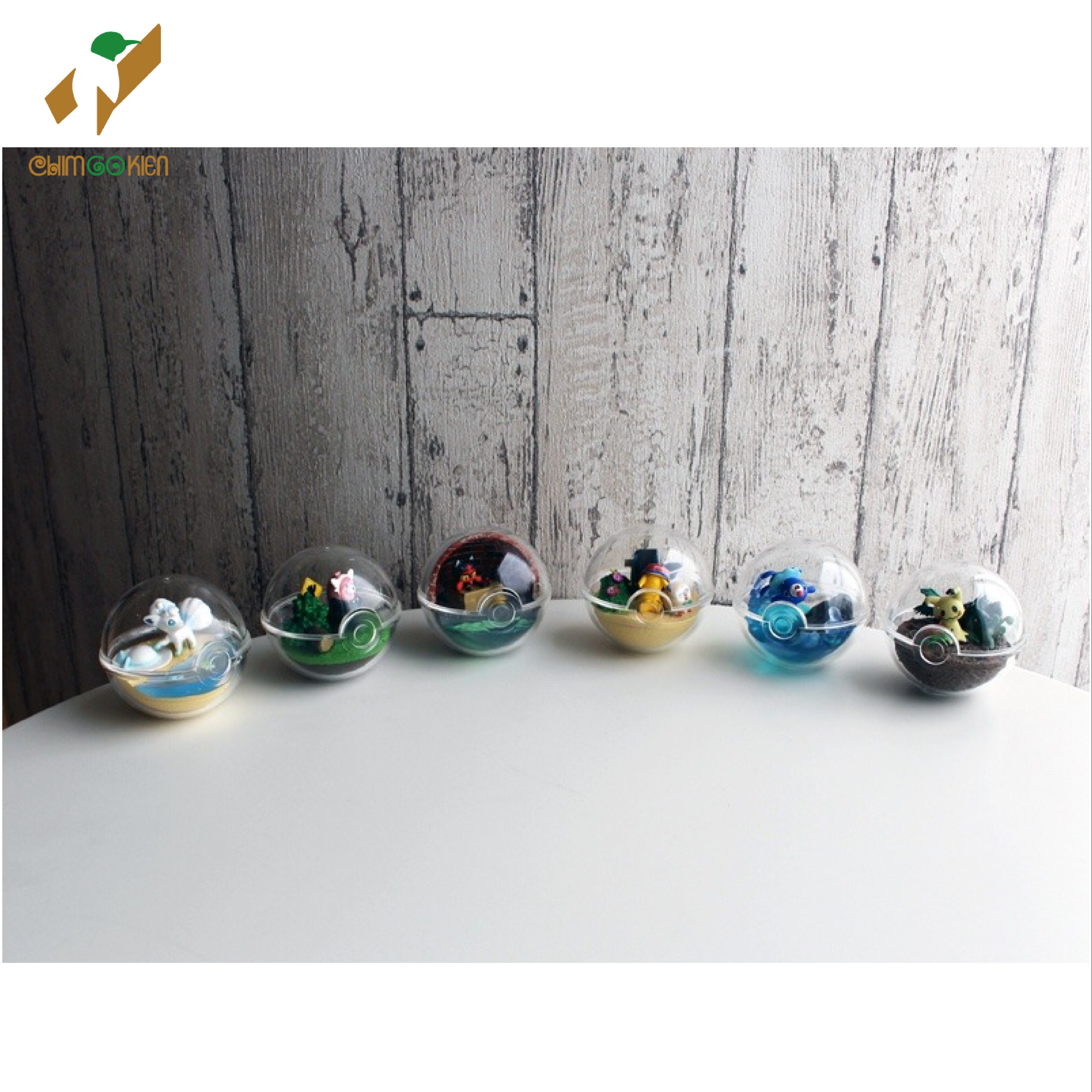 MÔ HÌNH POKEMON TERRARIUM COLLECTION ALOLA VOL 1