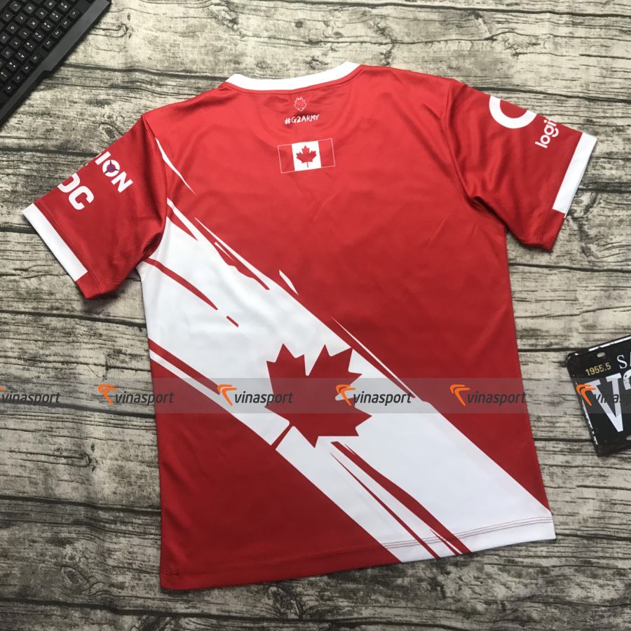 Áo thun game thi đấu Esports G2 Canada 2021