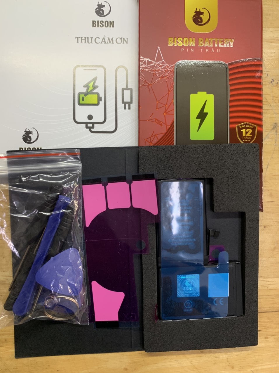 Pin X Bison dung lượng 2716mAh