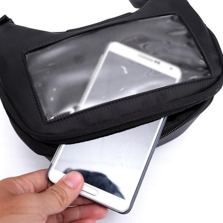 Túi Treo Xe Máy Chuyên dụng dành cho xe ôm công nghệ- Túi ghi đông – Túi GPS