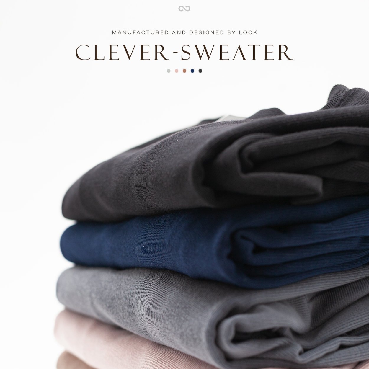 Áo nỉ dài tay LOOK Clever sweater