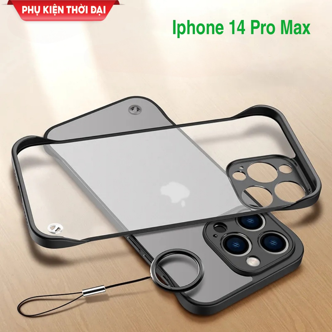 Ốp lưng Iphone 14 Pro Max nhám mờ siêu mỏng ôm khít máy chống mồ hôi bám bẩn