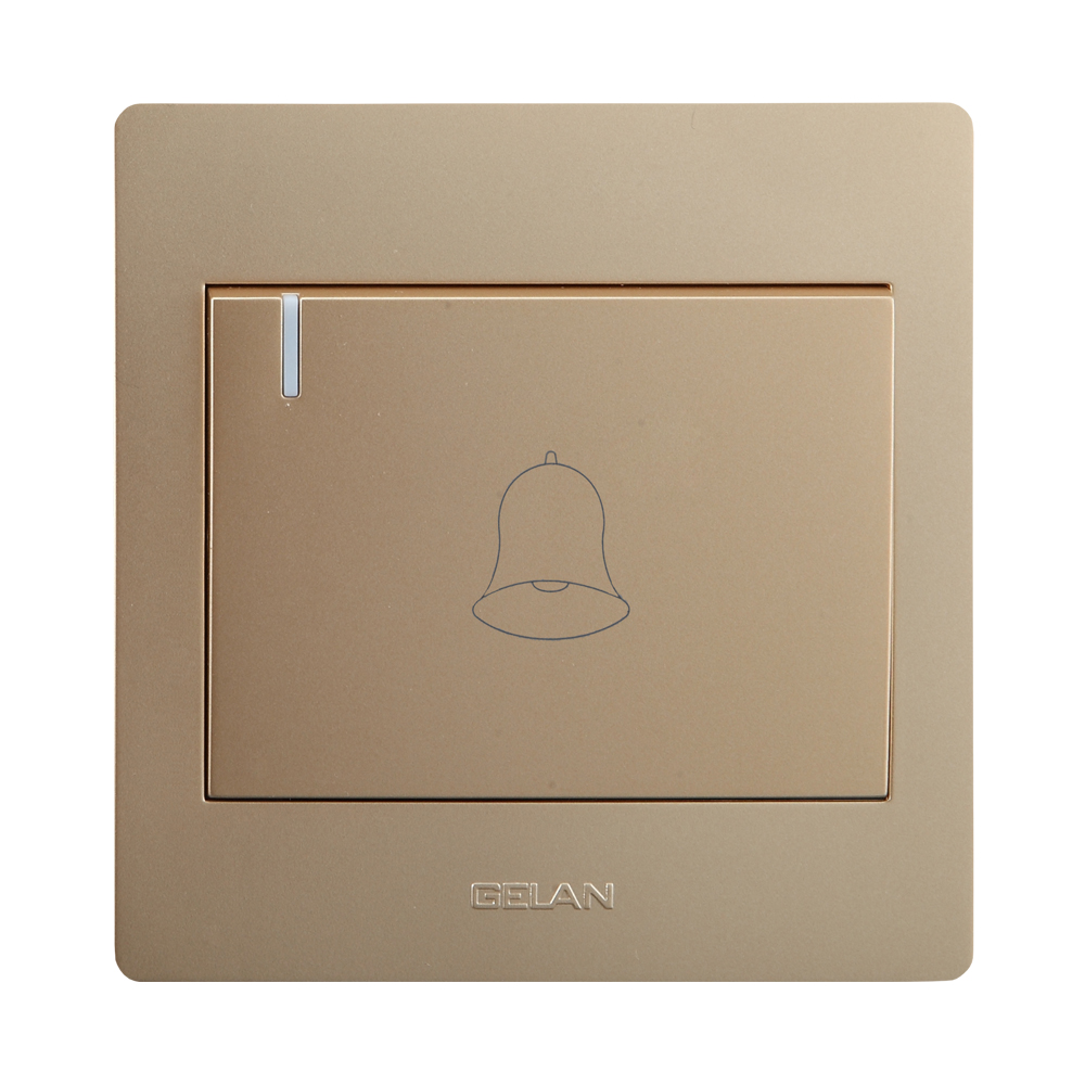 Bộ công tắc chuông cửa 1 chiều Gelan