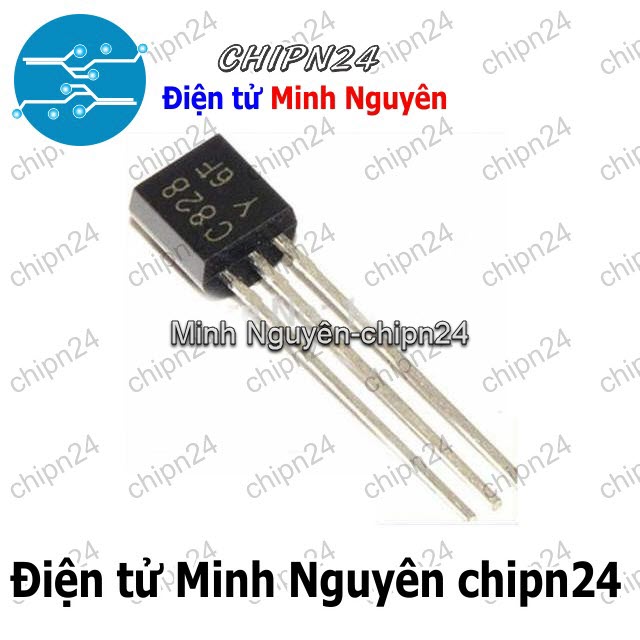 [25 con] (KT1) Transistor C828 TO-92 NPN 100mA 25V (2SC828 828) - HH001885
