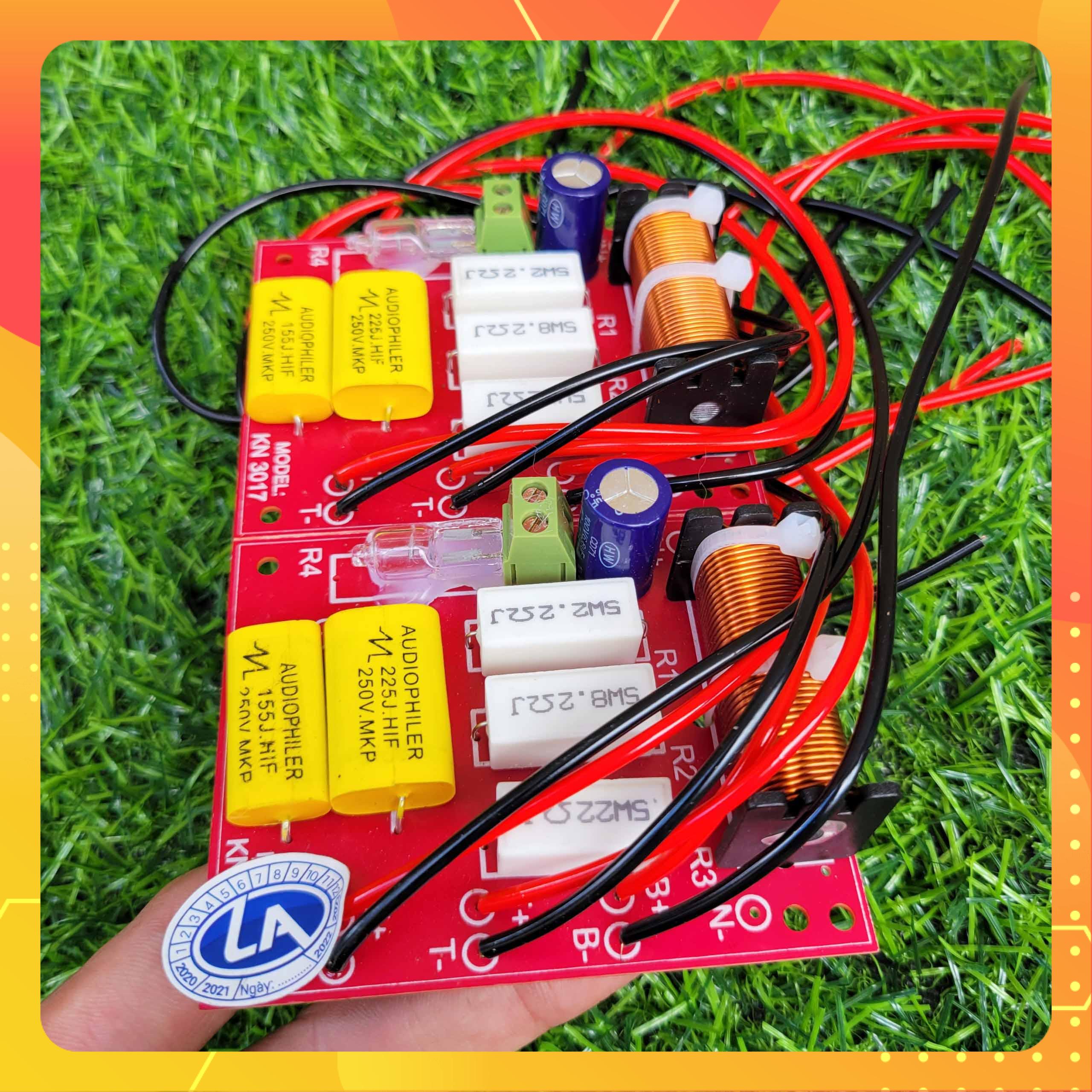 Phân tần loa kéo, phân tần loa 3 way hàn dây sẵn
