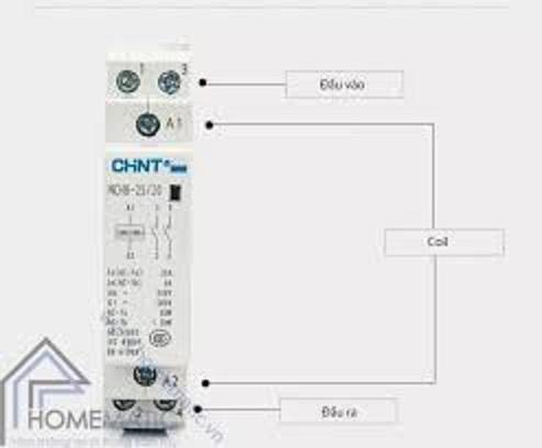Khởi động từ (Contactor) công suất lớn NCH8 25A/220V (Xám)
