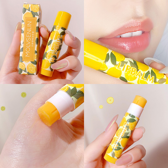 [GIẢM 5% ĐƠN 129K]Son Dưỡng Môi Hoa Quả Molvsenlin Lip Balm 3.2g