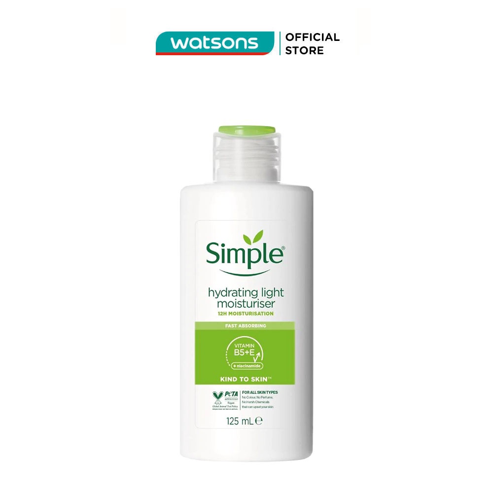 Simple Hydrating Light Moisturiser 125ml