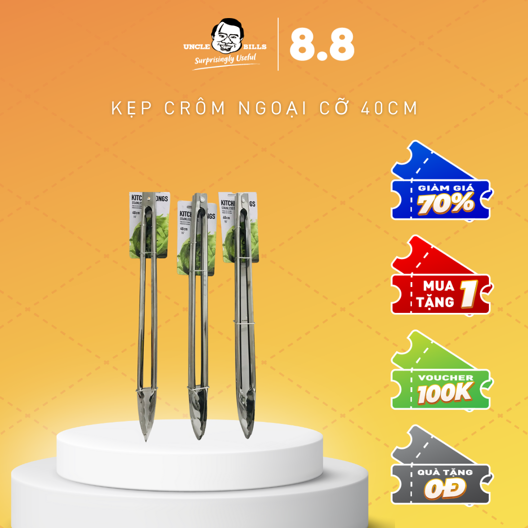 Kẹp gắp thức ăn 40cm UBL KA0092 40cm