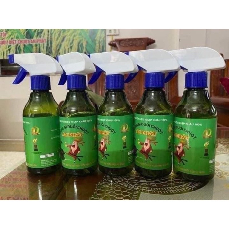 Xịt diệt chuột an phát - Dũng sĩ đuổi chuột an tìm hiệu quả chai 300ml